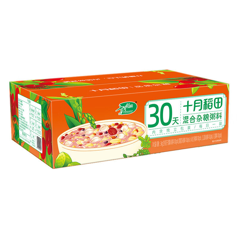 十月稻田混合杂粮粥料3kg杂粮粥