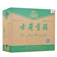 古井贡酒 老玻贡50度 750ml*6瓶 箱装 浓香型白酒