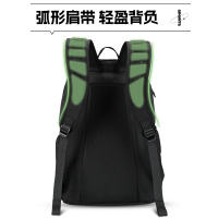 李宁(LI-NING)双肩包运动背包大容量学生书包男女同款时尚休闲旅行电脑背包