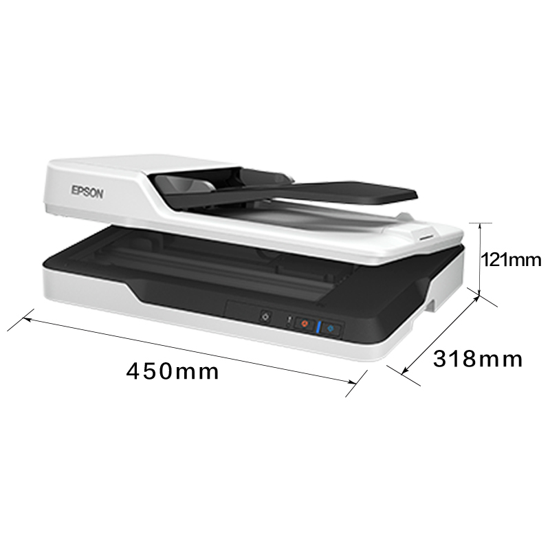 爱普生(EPSON)SW DS-1610 A4 ADF+平板高速彩色文档扫描仪