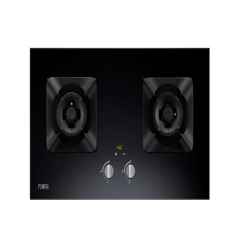 万家乐jzt-v5(b)*12t天然气嵌入式玻璃双灶