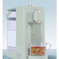 立升（LITREE） 即热饮水机 家用速热式茶吧机台茶水机 办公室小型迷你智能饮水器 冲泡奶神器D2 浅杉绿