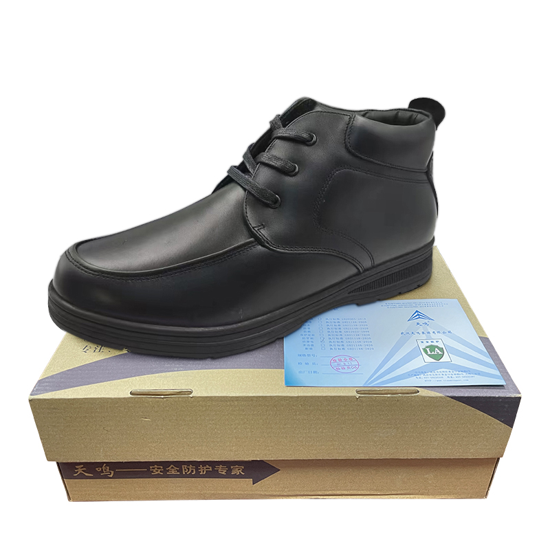 天鸣TM 防静电高腰棉靴 棉皮鞋 防寒鞋 源头工厂 可定制高清大图