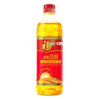 福临门 食用油 粮油 天天五谷调和油 900ml/瓶 中粮出品