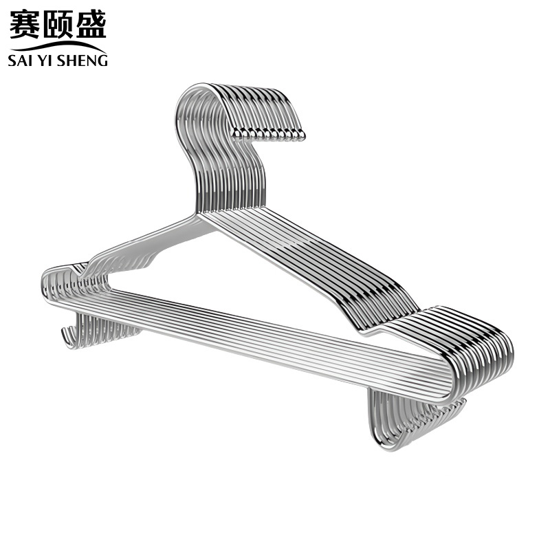 赛颐盛不锈钢衣架高清大图