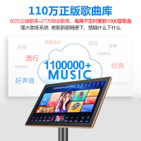 炫宝迪 T88套装家庭影院KTV专业音响蓝牙功放套装家用卡拉OK唱歌设备客厅触摸屏一体机语音点歌全套卡包音箱特惠2T
