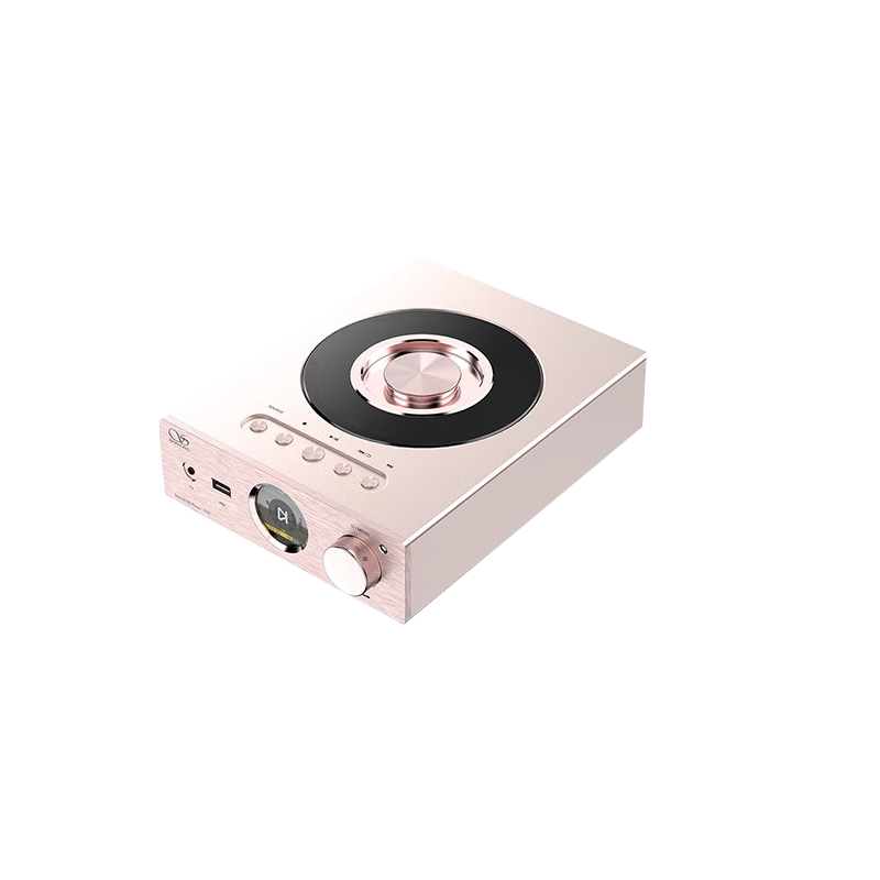 山灵EC3高清格式CD播放器HIFI发烧台式光碟机家用私人桌面媒体玫瑰金高清大图