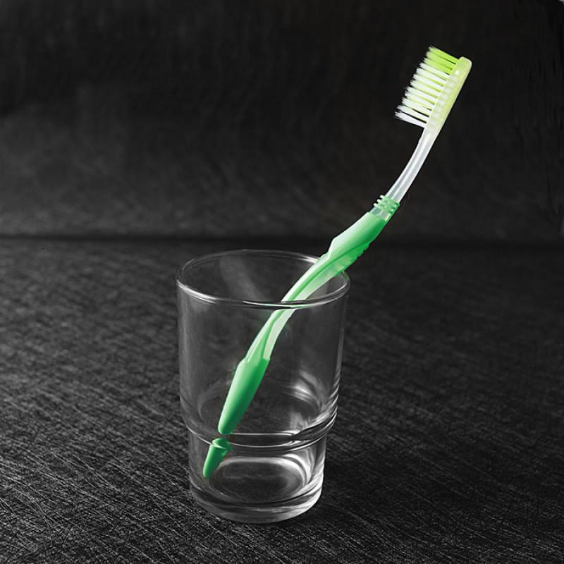 漱口玻璃杯家用情侣杯双杯刷牙杯挂墙式酒店宾馆酒卫生间磨砂水杯 三维工匠 1个透明+1个磨砂杯洗漱杯高清大图