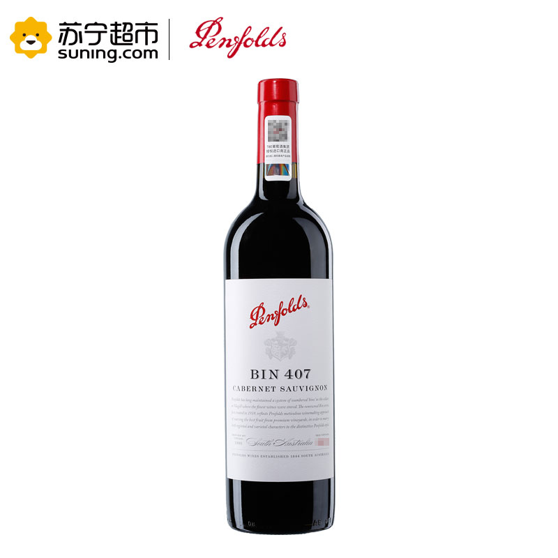 奔富407 赤霞珠 干红葡萄酒 750ml