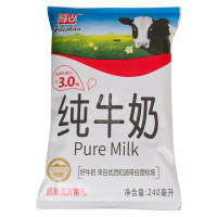 辉山枕纯牛奶240ml