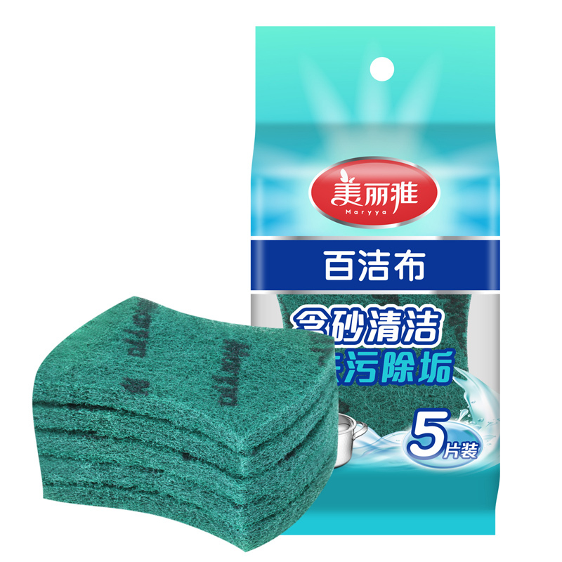 美丽雅强力去污百洁布(5片入)