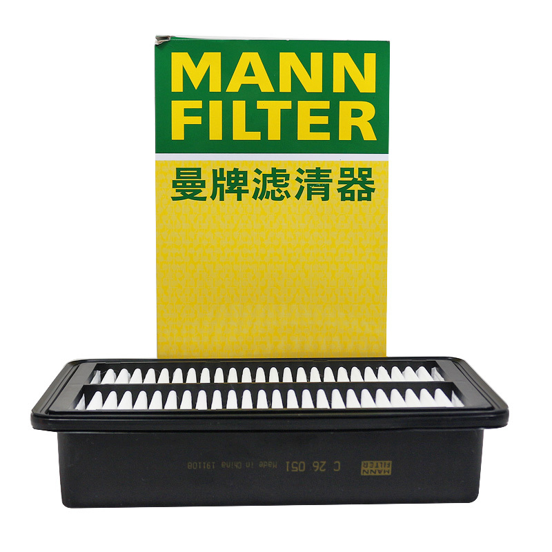 曼牌(MANN)空气滤C26051适配16-17款名图1.6T/14-16款宝马2系/13-16款宝马4系