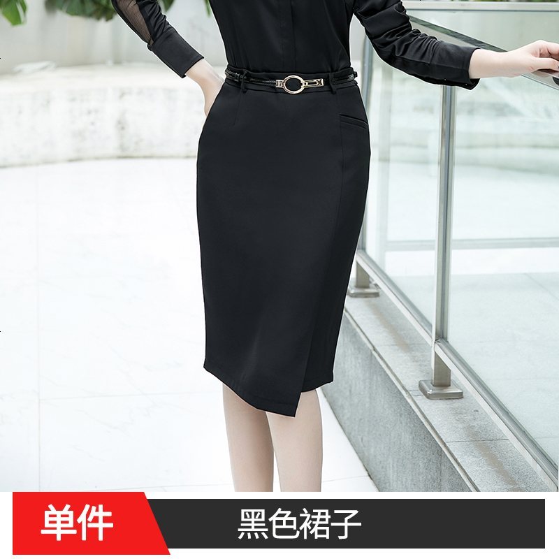 职业套装女时尚女裙夏季气质工装雪纺衬衫面试正装美容院工作服秋