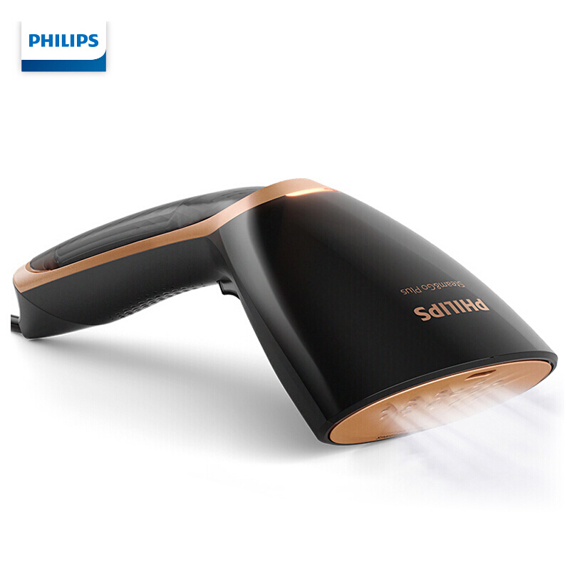 飞利浦(PHILIPS)蒸汽挂烫机 旅游出差便携手持式杀菌挂烫机带熨烫刷GC36288