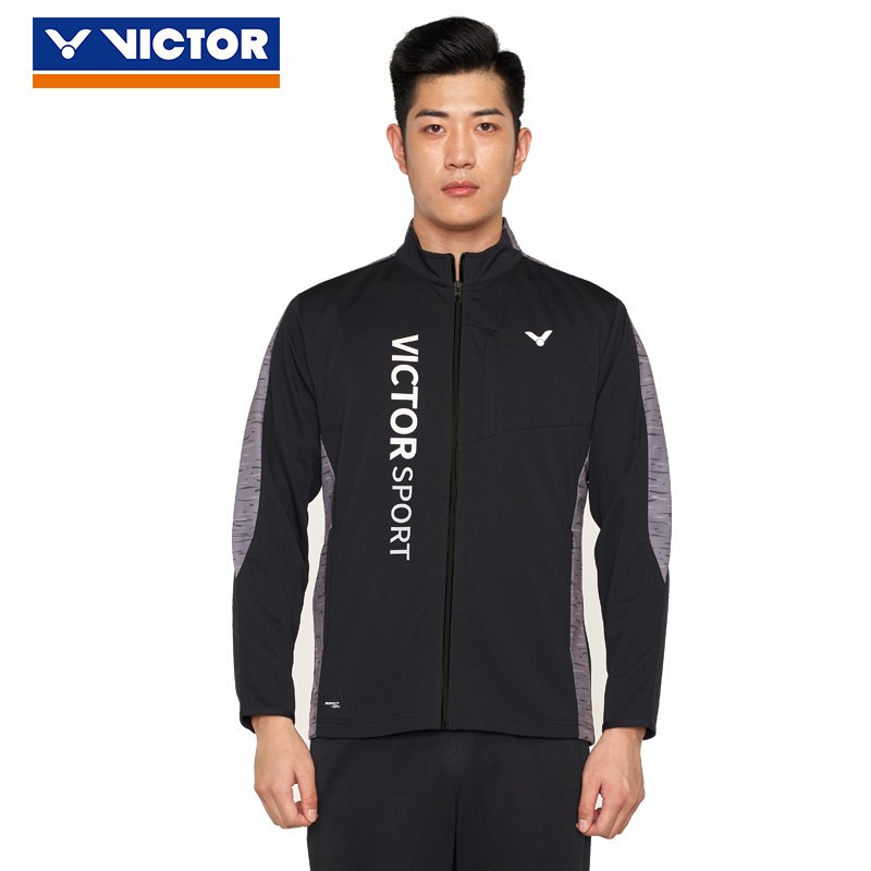 [健芬欣]VICTOR威克多 羽毛球服立领休闲外套拉链开衫