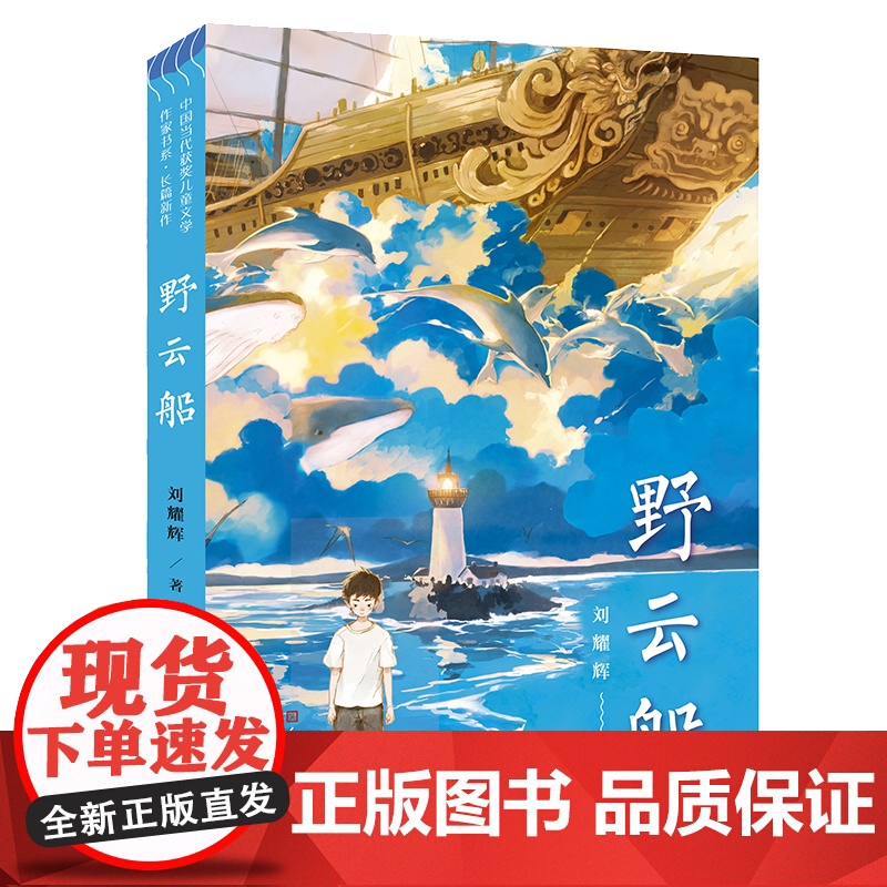 野云船/中国当代获奖儿童文学作家书系 刘耀辉著 儿童成长亲情故事心灵启蒙文学小说 三四五六年级小学生课外阅读书籍暑假读物高清大图