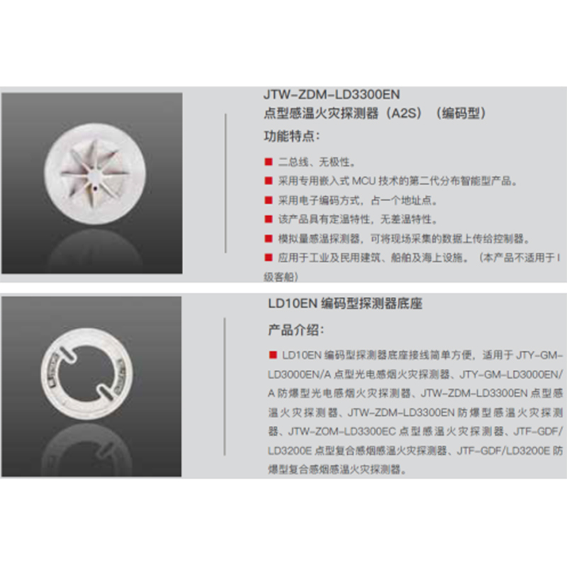 利达 JB-QB-LD5507EN 火灾报警设备(带安装)