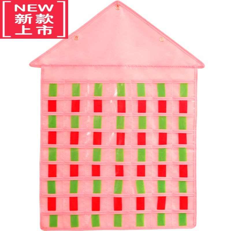 可莉允儿童识字卡袋学习卡片挂袋挂袋壁挂式牛津布班级收纳斑马卡收纳袋图片