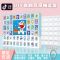 90后怀旧玩具女孩百宝箱洞洞乐抽奖男孩抠奖地摊翻翻乐小学生盲盒 生日快乐小仙女纸 默认21格单张贴纸不含盒子及礼品