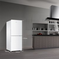 Haier/海尔 BCD-149WDPV 149升小型家用无霜双开门宿舍租房冰箱 风冷无霜 节能静音 小户型之选