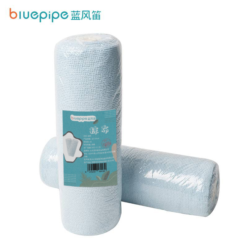 蓝风笛 抹布 22*20cm 卷高清大图