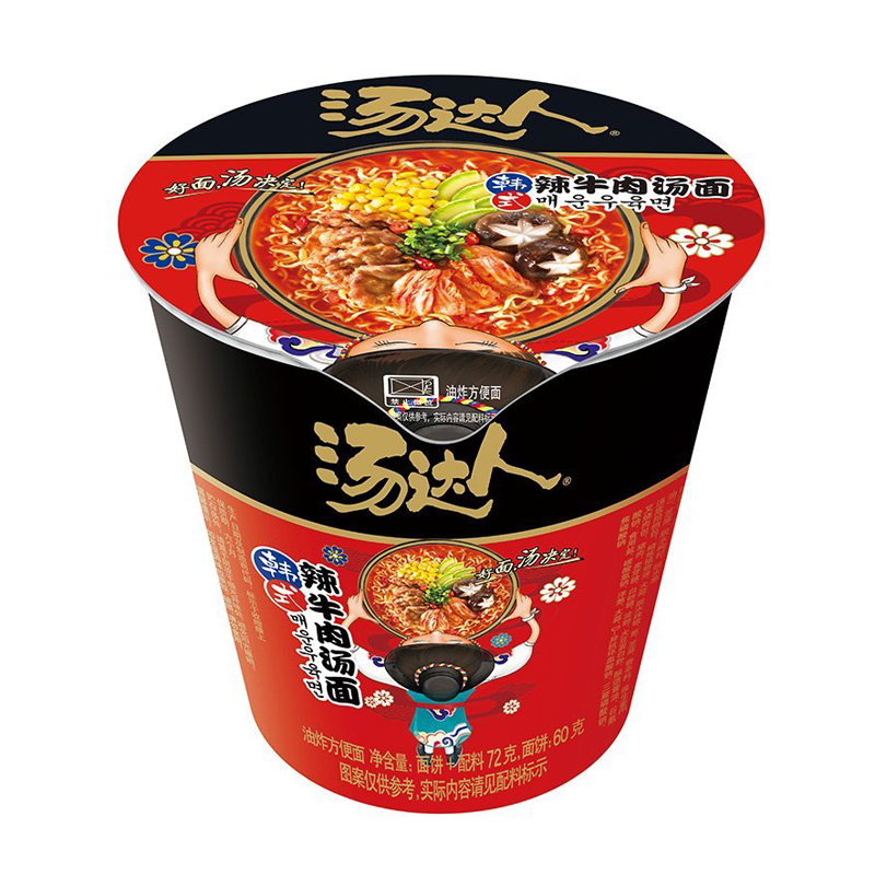 统一汤达人韩式辣牛肉汤杯82g
