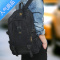 封后[耐磨帆布包]大容量韩版双肩包男包旅行背包时尚潮男女学生书包