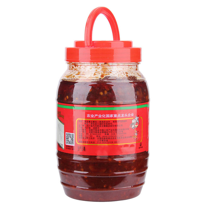 丹丹 酱料 红油郫县豆瓣酱 辣椒酱炒菜拌面 川菜调料调味品 四川特产 950g