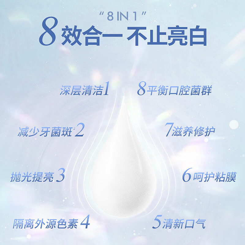 纳爱斯自然盐白牙膏200g*2支组合装 洁白去牙渍烟渍软垢下火护龈高清大图