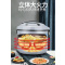 长虹CFB-20F5迷你公主煲400W家用多功能煮饭熬粥电饭煲可蒸可煮2L(一箱6台)