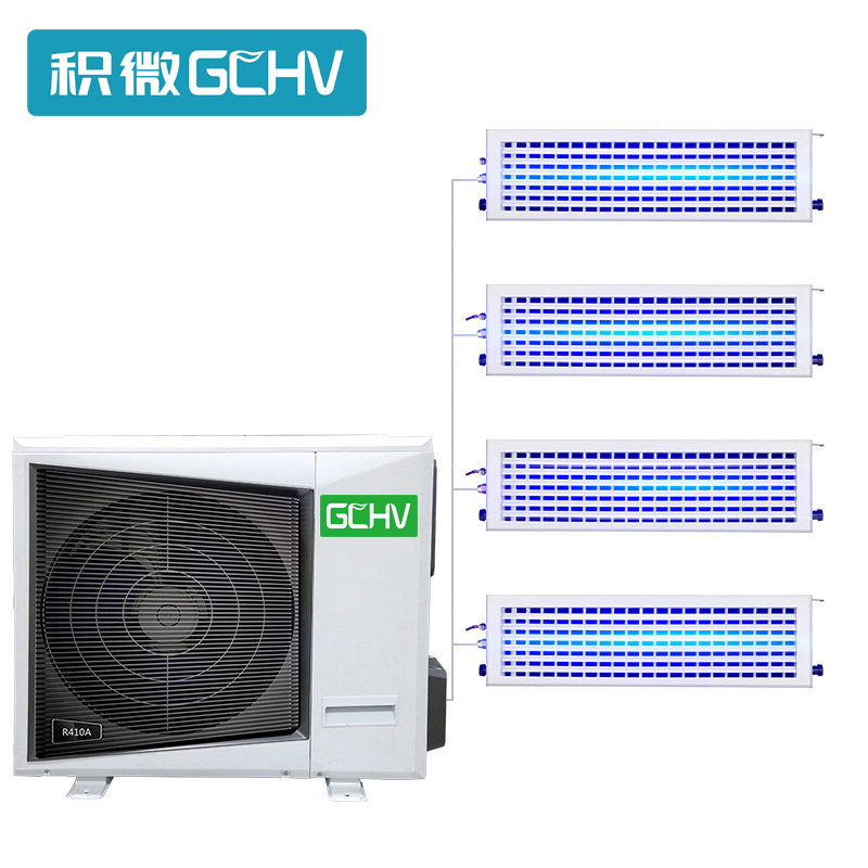 GCHV 多联机中央空调一拖四 五匹变频冷暖 1级能效 80-110㎡GCHV-VH120R1-F01高清大图