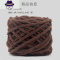 冰条线围巾线男女织围巾节日礼物粗毛线团手工DIY编手环勾鞋材料 FISH BASKET