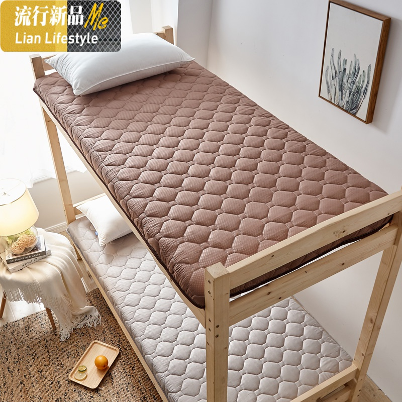 网红床垫学生宿舍榻榻米单人上下铺软垫0.9薄款家用可折叠 三维工匠