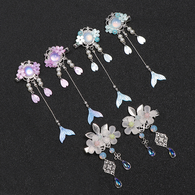 发饰>迪鲁奥(diluao)>迪鲁奥(diluao)儿童古装头饰步摇流苏超仙公主饰