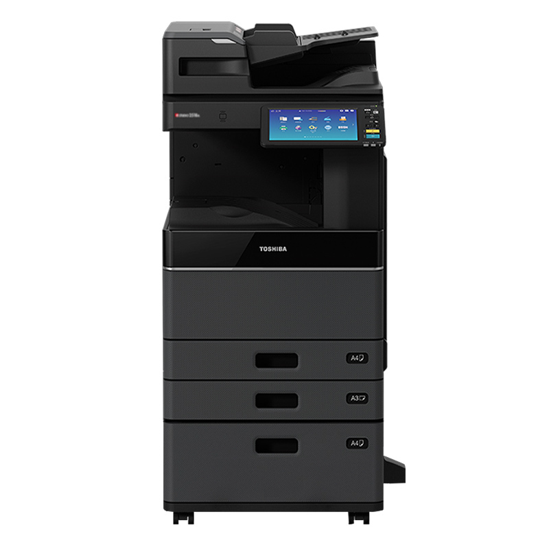 东芝(TOSHIBA)DP-5118A A3黑白激光多功能数码复合机 含双面器+同步输稿器+双纸盒+落地大容量供纸盒