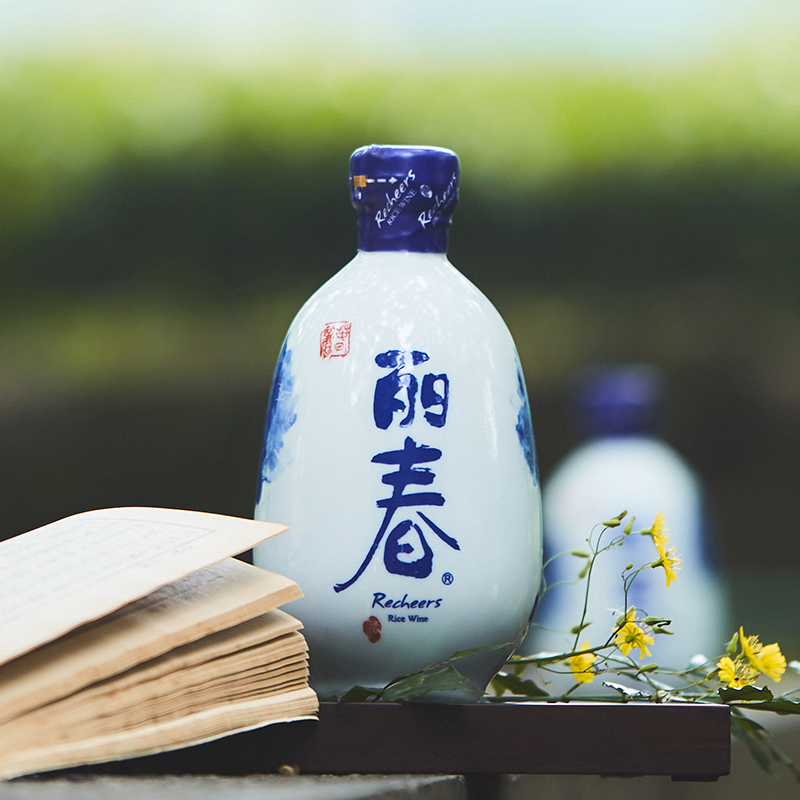 塔牌 塔牌 绍兴黄酒 八年牡丹丽春375ml 单瓶装 添加枸杞龙眼肉绍兴黄酒
