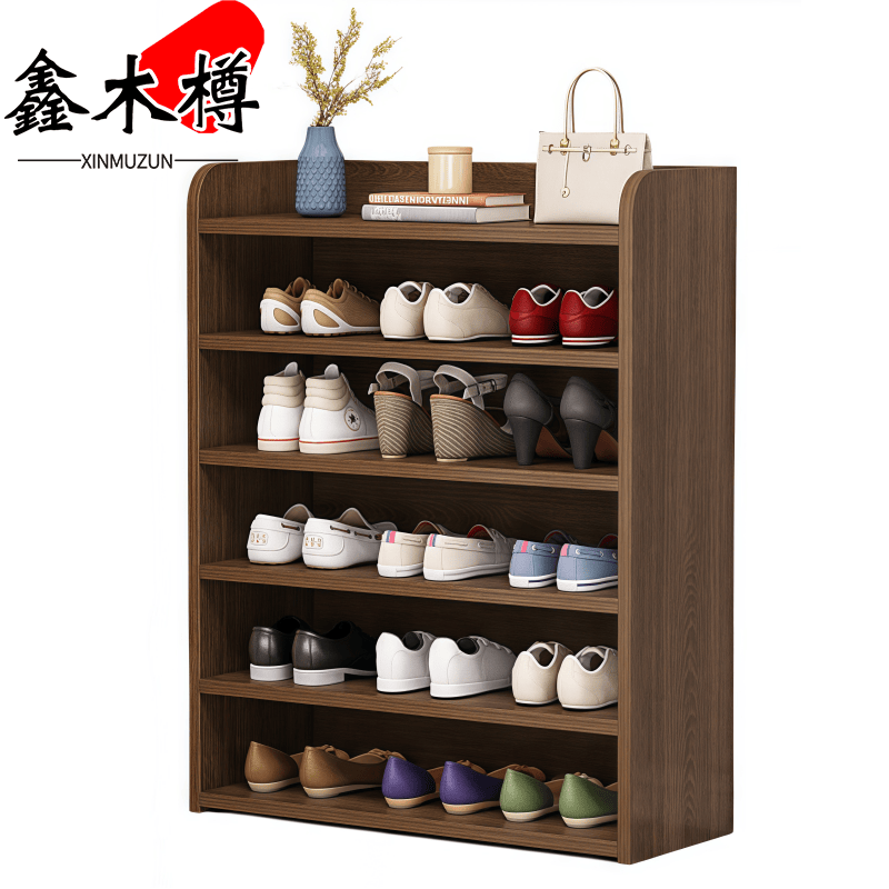 鑫木樽鞋柜60*29*94cm个高清大图