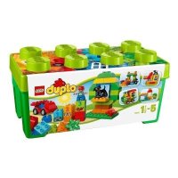 LEGO 乐高 Duplo 得宝系列多合一趣味桶 10572 2-4岁 塑料 50-100块 塑料玩具