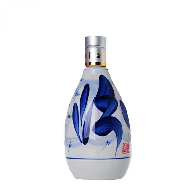 新老包装随机发货山西汾酒系列42度二十年汾酒青花瓷20年500ml单瓶装