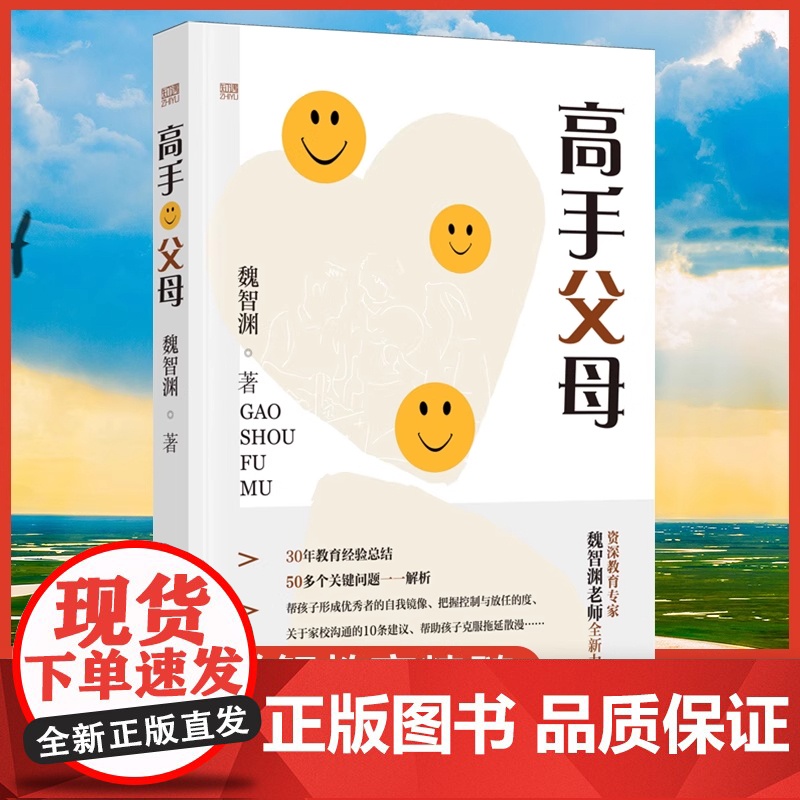 高手父母 魏智渊著 以 的育人理念 家长 用经验和智慧解决家庭教育难题 科学教育理念 家庭教育育儿书籍 漓江出版社正版书高清大图
