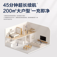 必胜 BISSELL 无线智能洗地机 家用 杀菌 吸拖洗一体 扫地机 自清洁手持吸尘器3722Z Edge