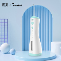 叹美 电动冲牙器家用洗牙器洁牙器水牙线牙结石预防清洗牙结石充电全身水洗6档可调ML16 烟青色