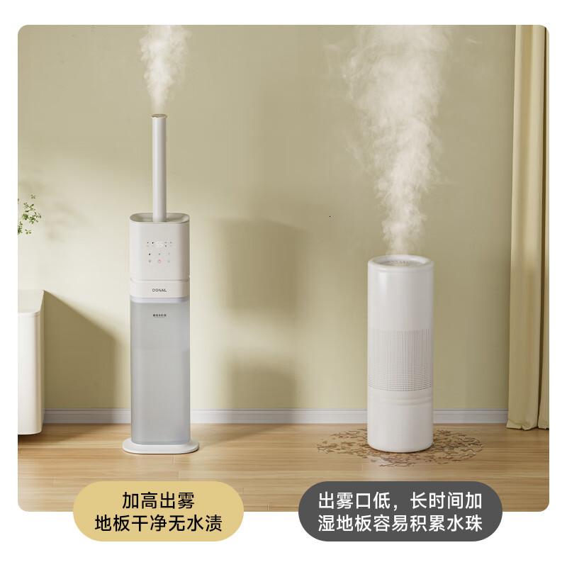 奥戈那OGNAL加湿器大雾量卧室办公室家用便携上加水大容量加湿底噪雾化器轻音版-白色高清大图