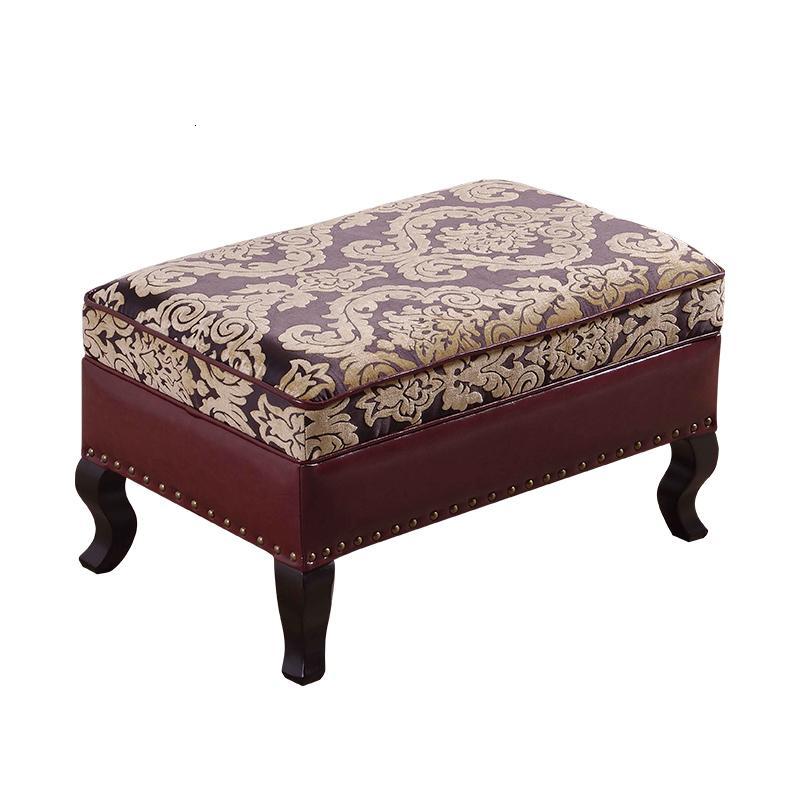 涵杨欧式沙发凳客厅沙发脚凳脚踏搁脚凳床尾凳厅试换鞋凳家用皮凳子