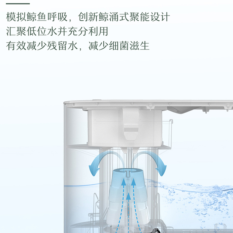 格力加湿器家用卧室办公室桌面落地2L容量水箱上加水婴儿低躁迷你小巧空气加湿机 SC-2005 白色