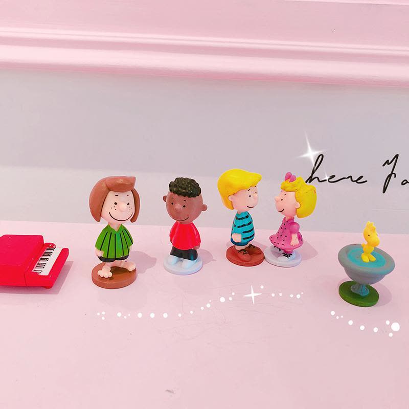 美帮汇日系12件查理人创意房间卧室摆件摆拍道具装饰图片