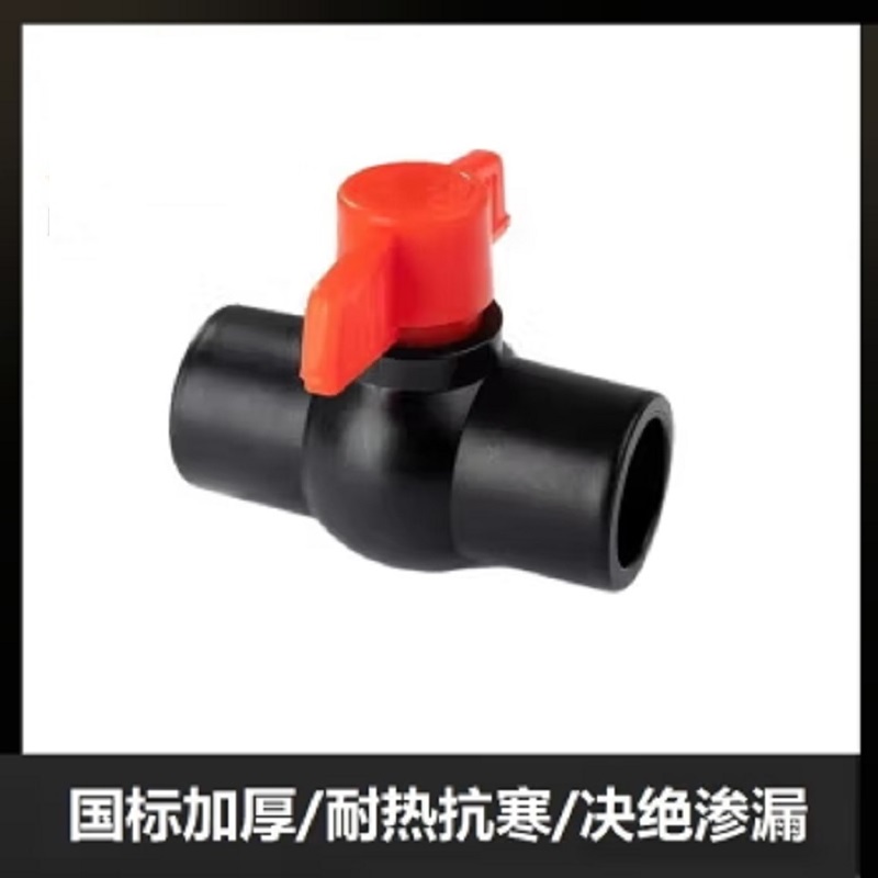 盛京联硕 PE热熔球阀 PE32(1寸)全塑个高清大图