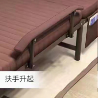 隆博盛景 办公室午休单人简易床 办公家用两用便携折叠床 1900*1000*300mm