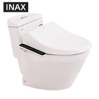 日本-伊奈（INAX）智能马桶坐便器大冲力除臭烘干连体马桶虹吸式智能马桶盖板套装