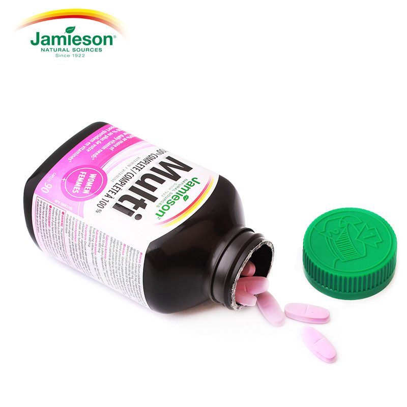 进口 jamieson健美生女士多种复合维生素多维矿物质90粒Multi